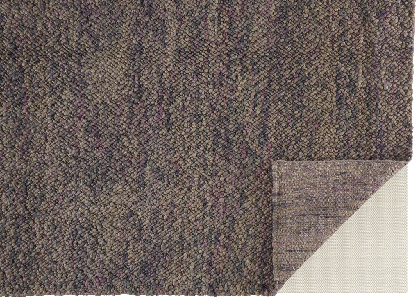 Berkeley Transitional/Casual Purple/Taupe/Gray Area Rug