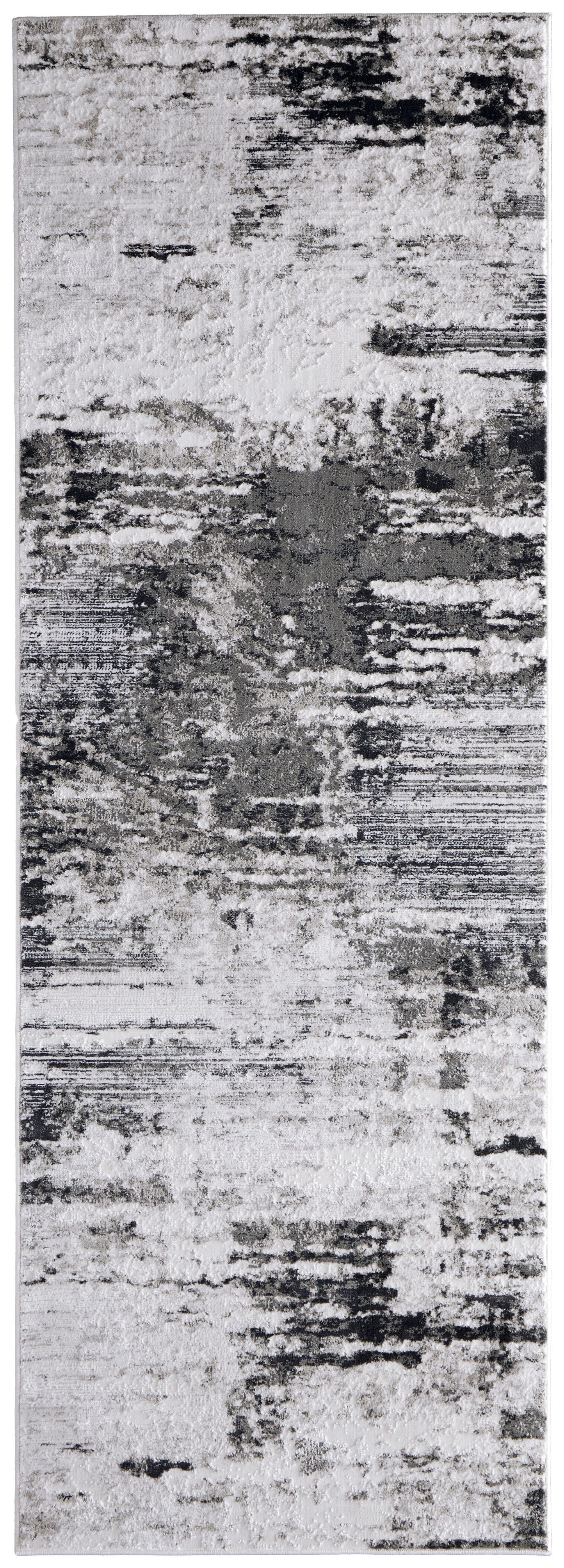 Prasad Modern/Bohemian & Eclectic/Industrial Ivory/Gray/Taupe Runner  Feizy Rugs Small Parcel,Feizy Rugs,Prasad,Ivory/Gray/Taupe,2'10" x 7'10",Runner,Polypropylene/Polyester,Modern/Bohemian & Eclectic/Industrial,Turkey