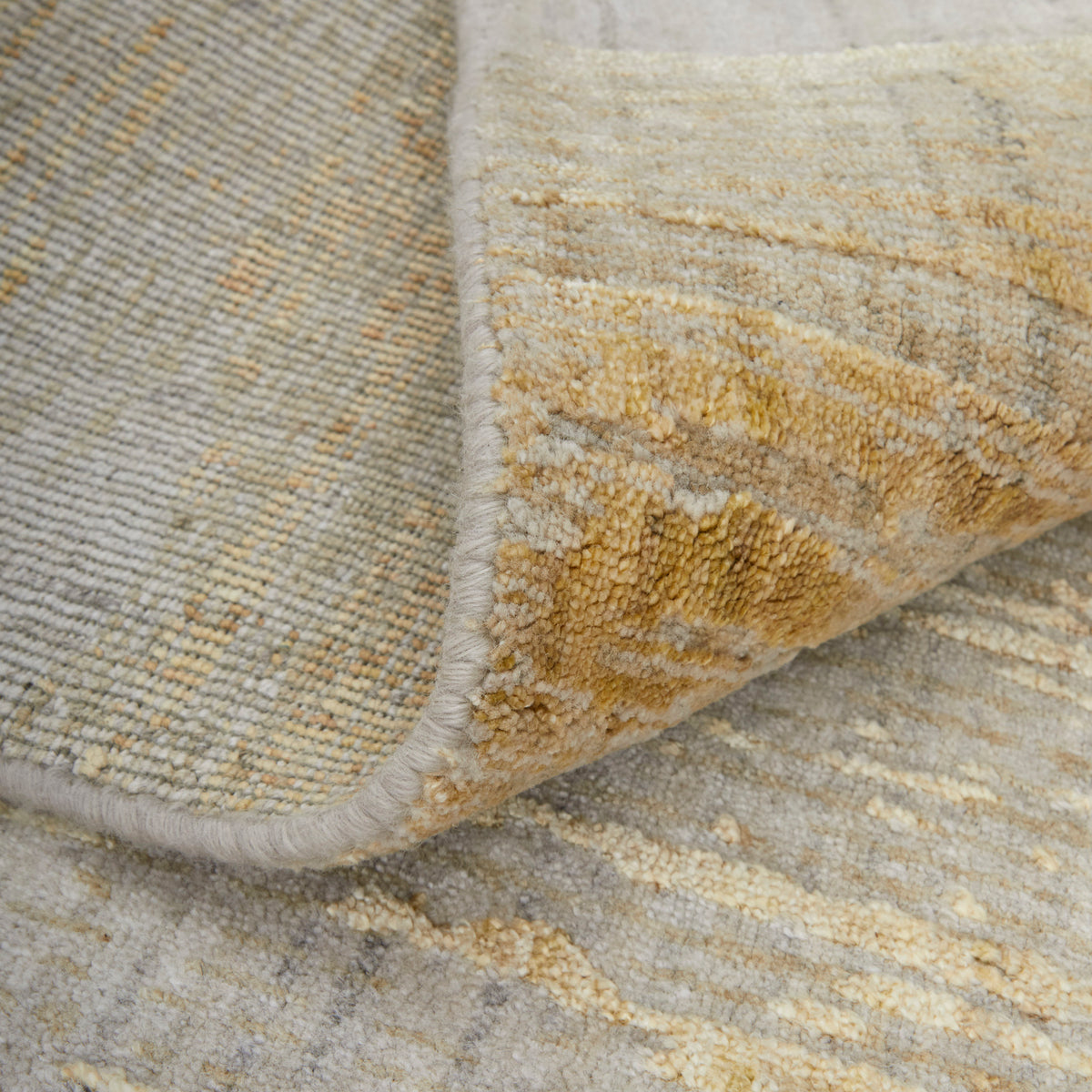 Eastfield Modern Abstract Yellow/Ivory/Gold 69FT - Feizy Rug