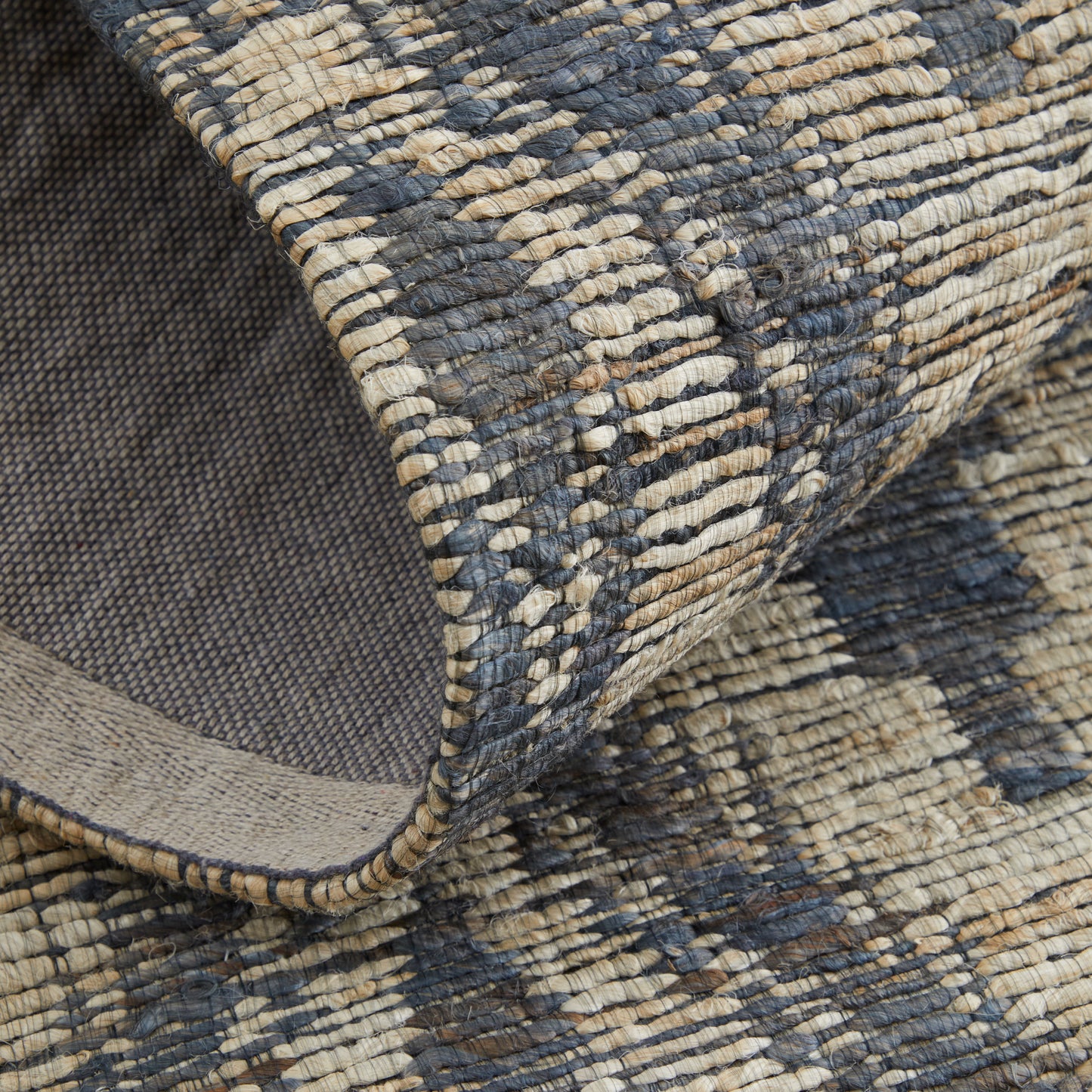 Lilliana Transitional/Bohemian & Eclectic/Farmhouse Geometric/Diamond/Ikat Gray/Tan - Feizy Rug