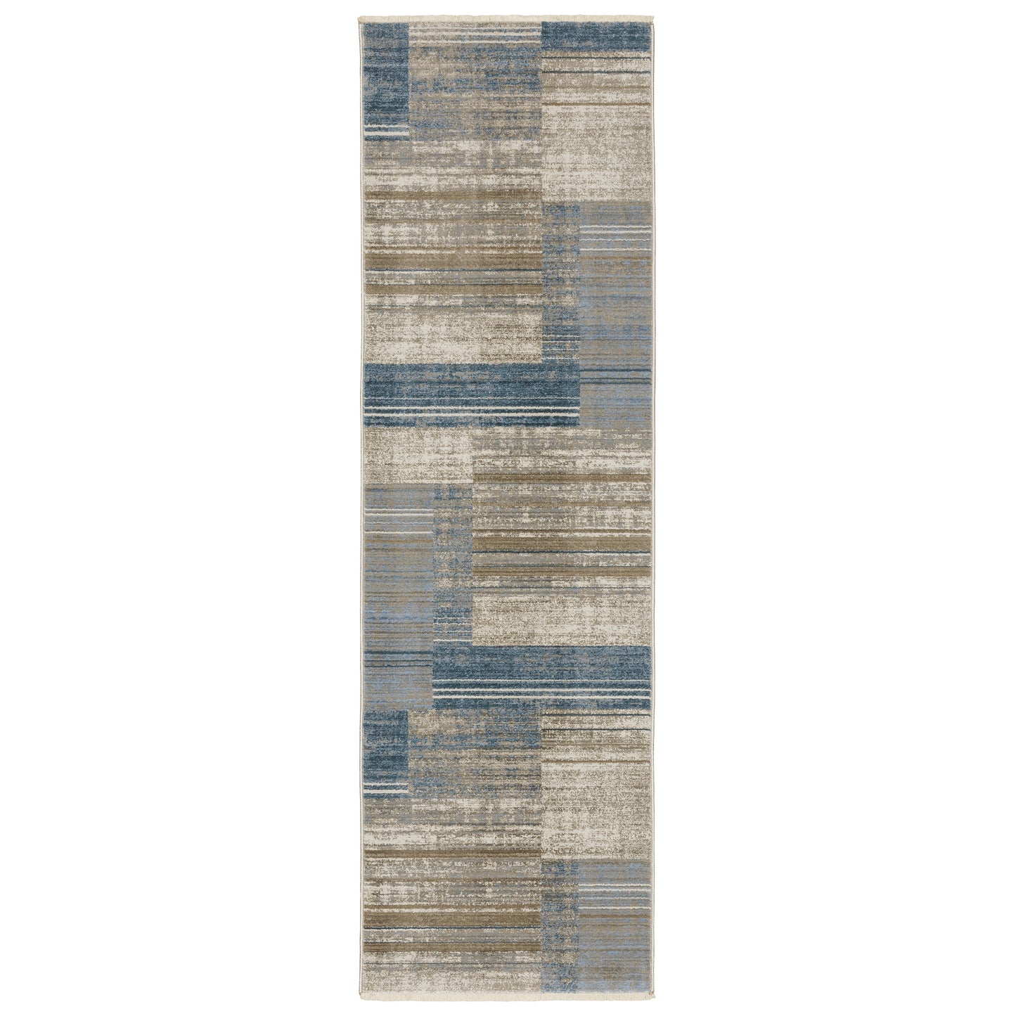 BAUER 090B2 Blue Rug - ORIENTAL WEAVERS