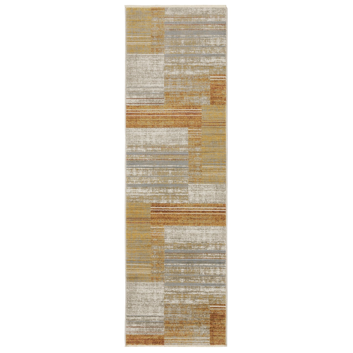 BAUER 090R2 Rust Rug - ORIENTAL WEAVERS