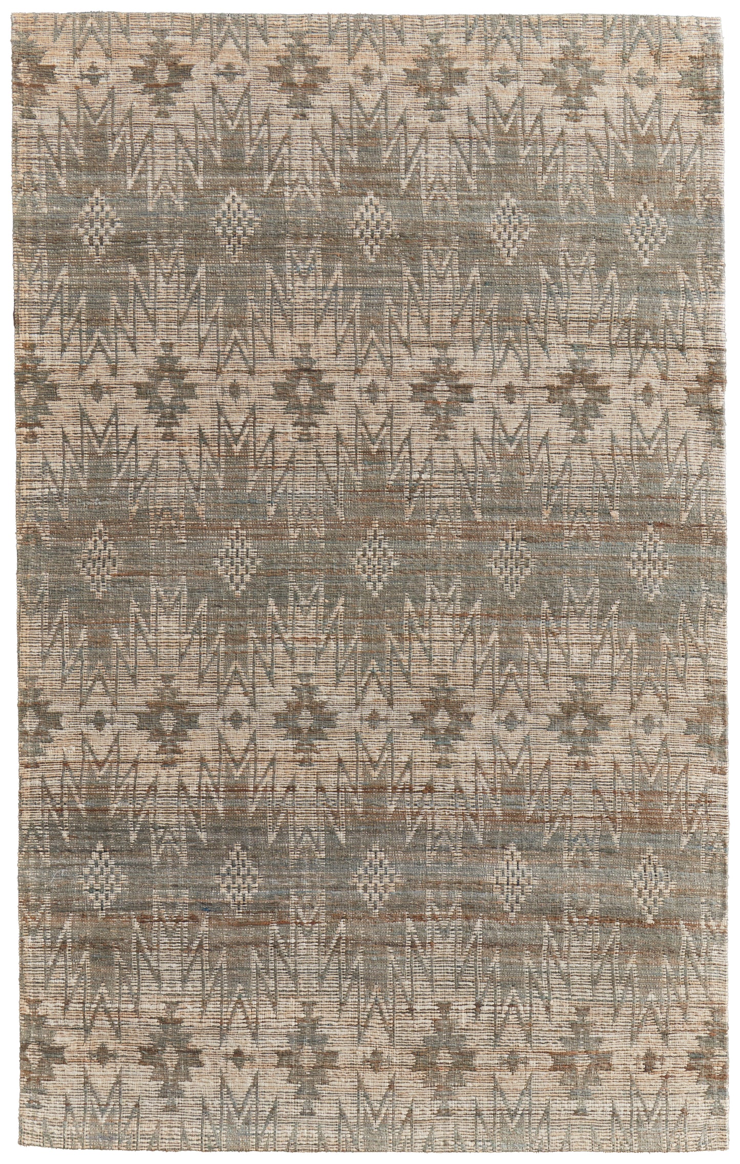 Lilliana Transitional/Global/Bohemian & Eclectic Geometric/Diamond Tan/Taupe/Gray - Feizy Rug