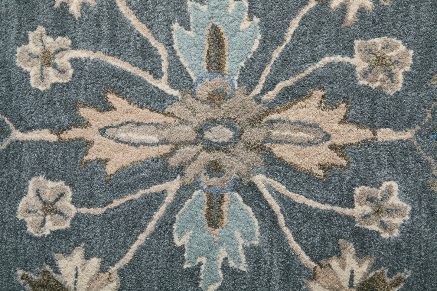 Rylan Transitional/Vintage/Casual Gray/Ivory/Red Accent Rug  Feizy Rugs Small Parcel,Feizy Rugs,Rylan,Gray/Ivory/Red,2' x 3',Accent Rug,Wool,Transitional/Vintage/Casual,India