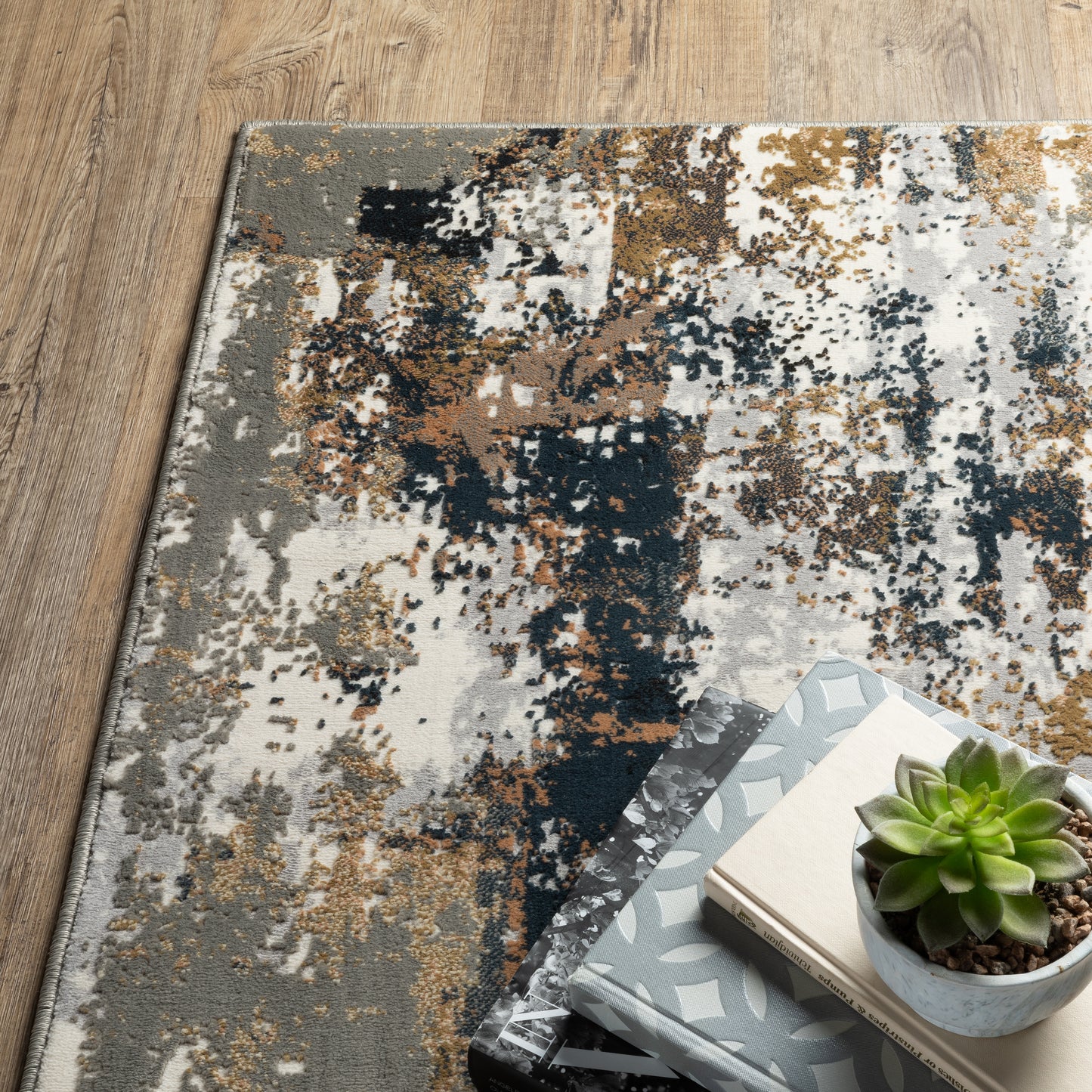 BOWEN 4928X Grey Rug - ORIENTAL WEAVERS