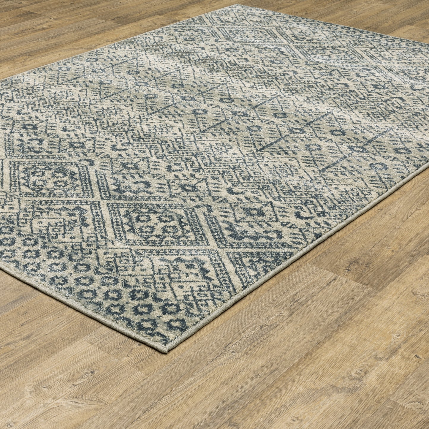 BRANSON BR02A Blue Rug - ORIENTAL WEAVERS
