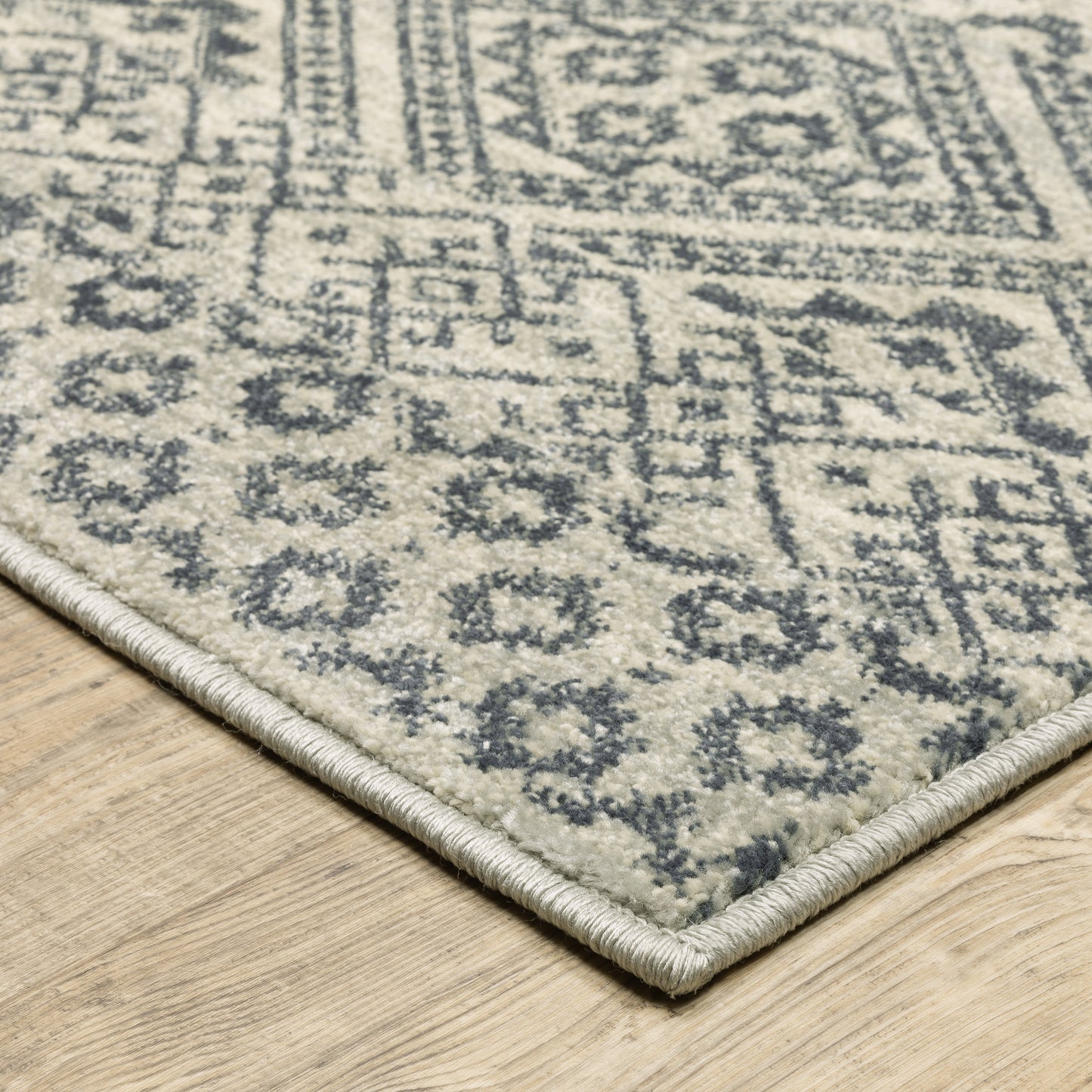 BRANSON BR02A Blue Rug - ORIENTAL WEAVERS