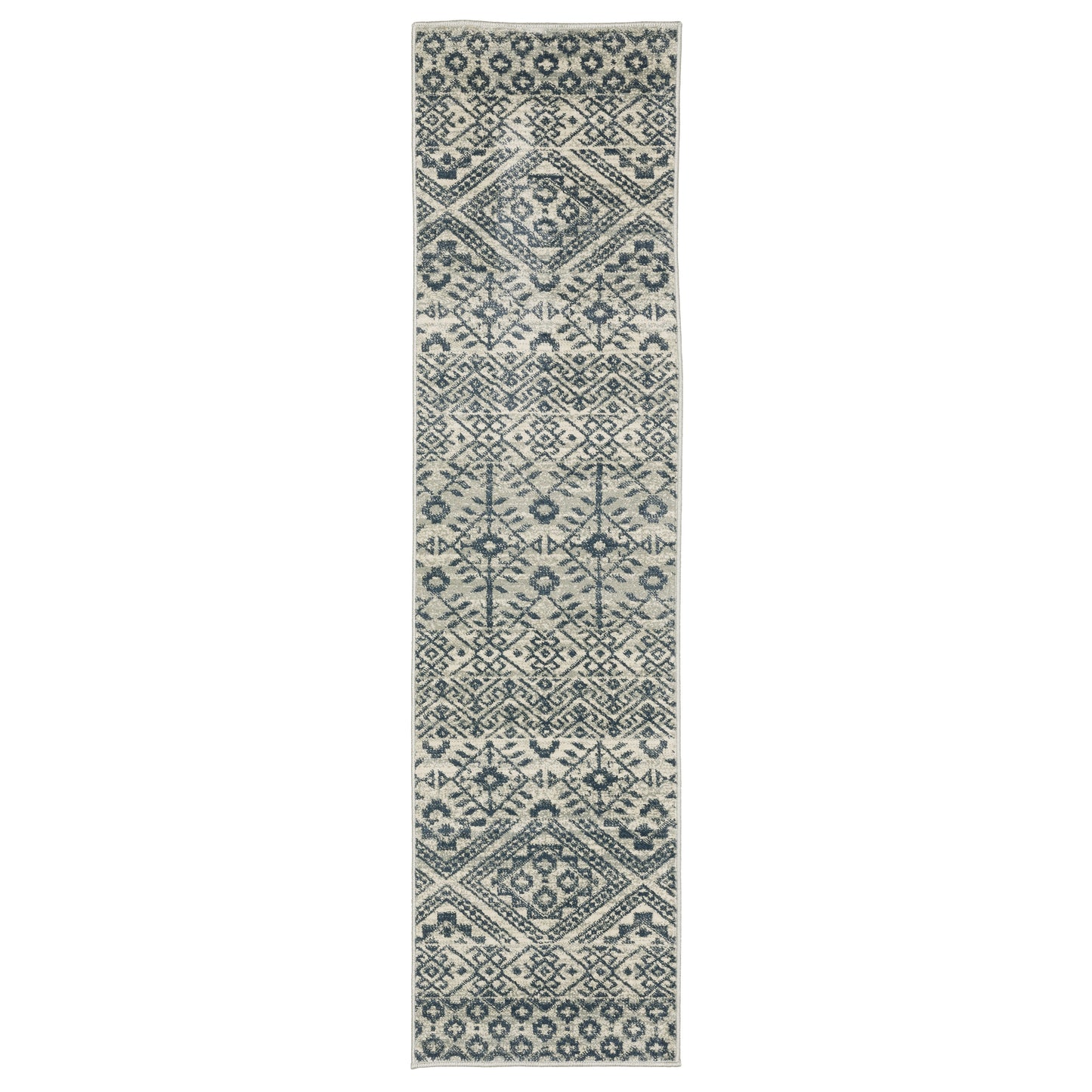 BRANSON BR02A Blue Rug - ORIENTAL WEAVERS