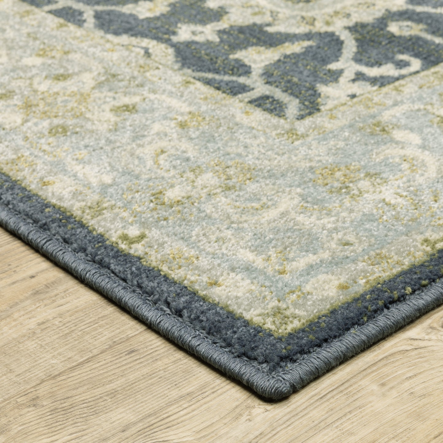 BRANSON BR05A Blue Rug - ORIENTAL WEAVERS