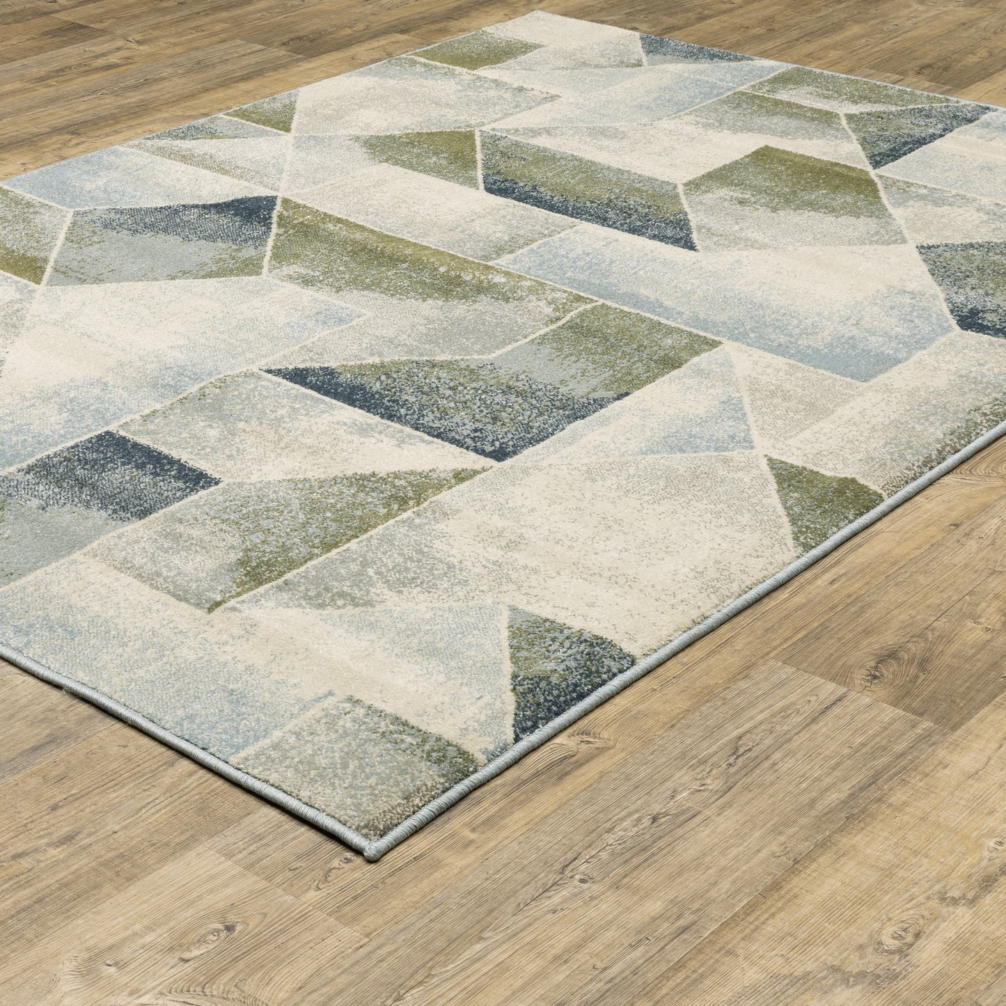 BRANSON BR10A Blue Rug - ORIENTAL WEAVERS