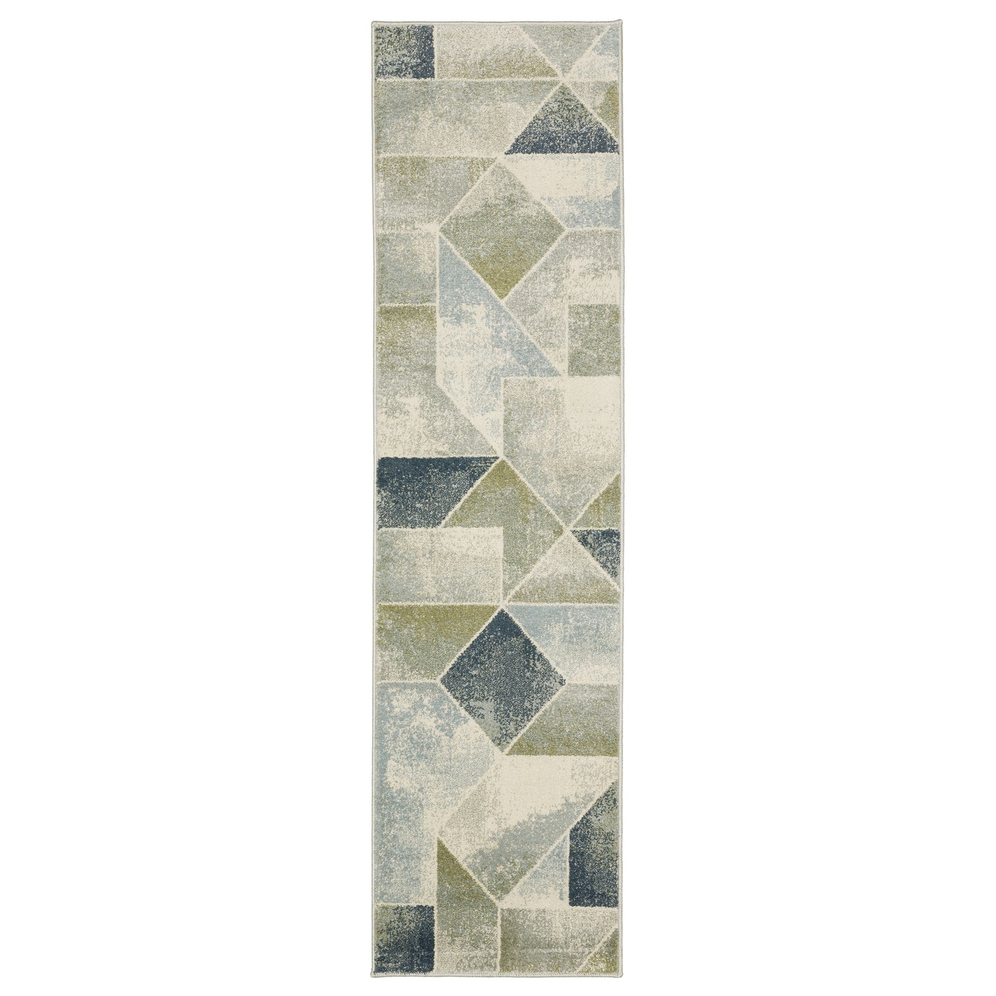 BRANSON BR10A Blue Rug - ORIENTAL WEAVERS