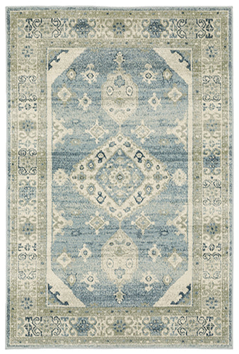 BRANSON BR03A Blue Rug - ORIENTAL WEAVERS