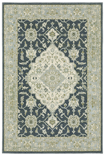 BRANSON BR05A Blue Rug - ORIENTAL WEAVERS