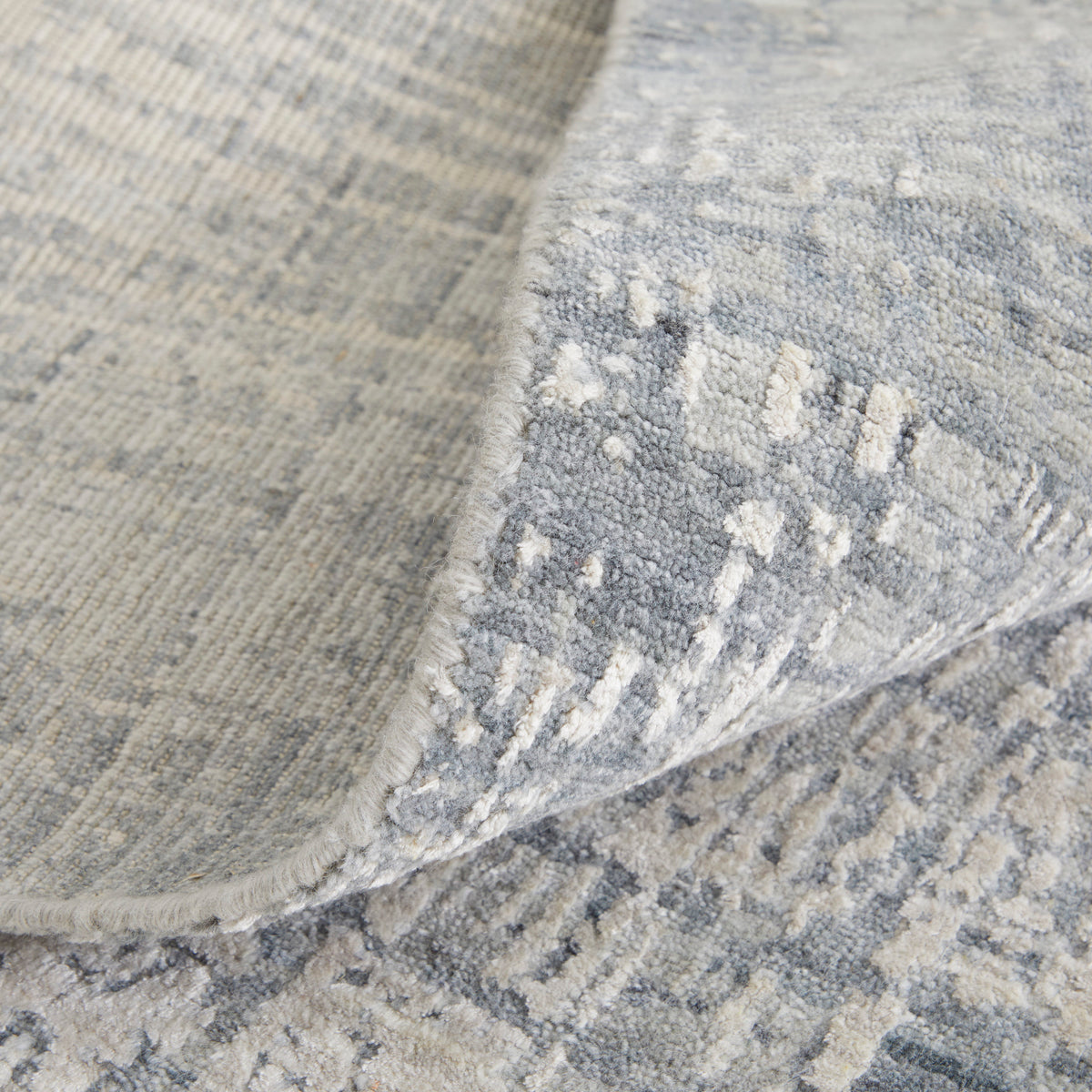 Eastfield Modern/Casual Abstract/Distressed Gray 69A1 - Feizy Rug