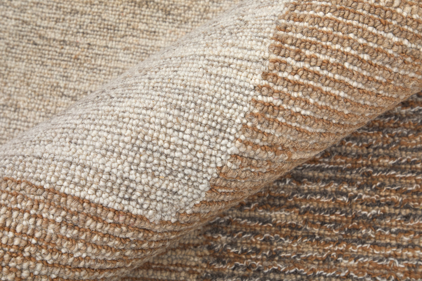 Pollock Modern/Casual/Bohemian & Eclectic Abstract/Color Block Brown/Tan/Ivory - Feizy Rug