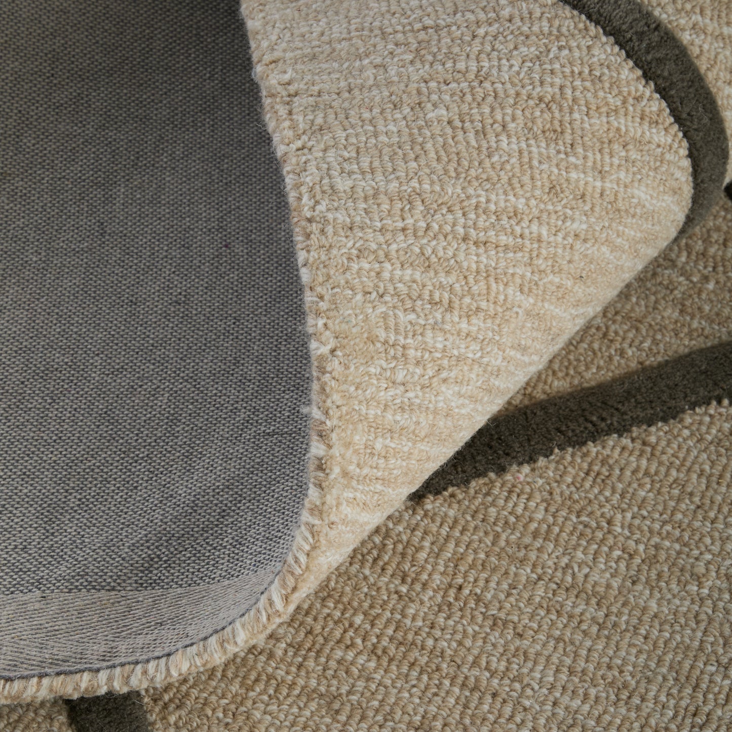 Kimball Transitional/Casual Trellis & Lattice/Argyle/Diamond Ivory/Gray/Tan - Feizy Rug