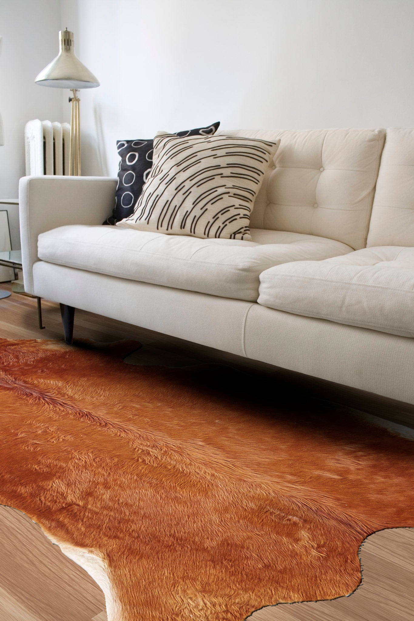 Bartlett Transitional/Cabin & Lodge/Rustic Animal Print Brown - Feizy Rug