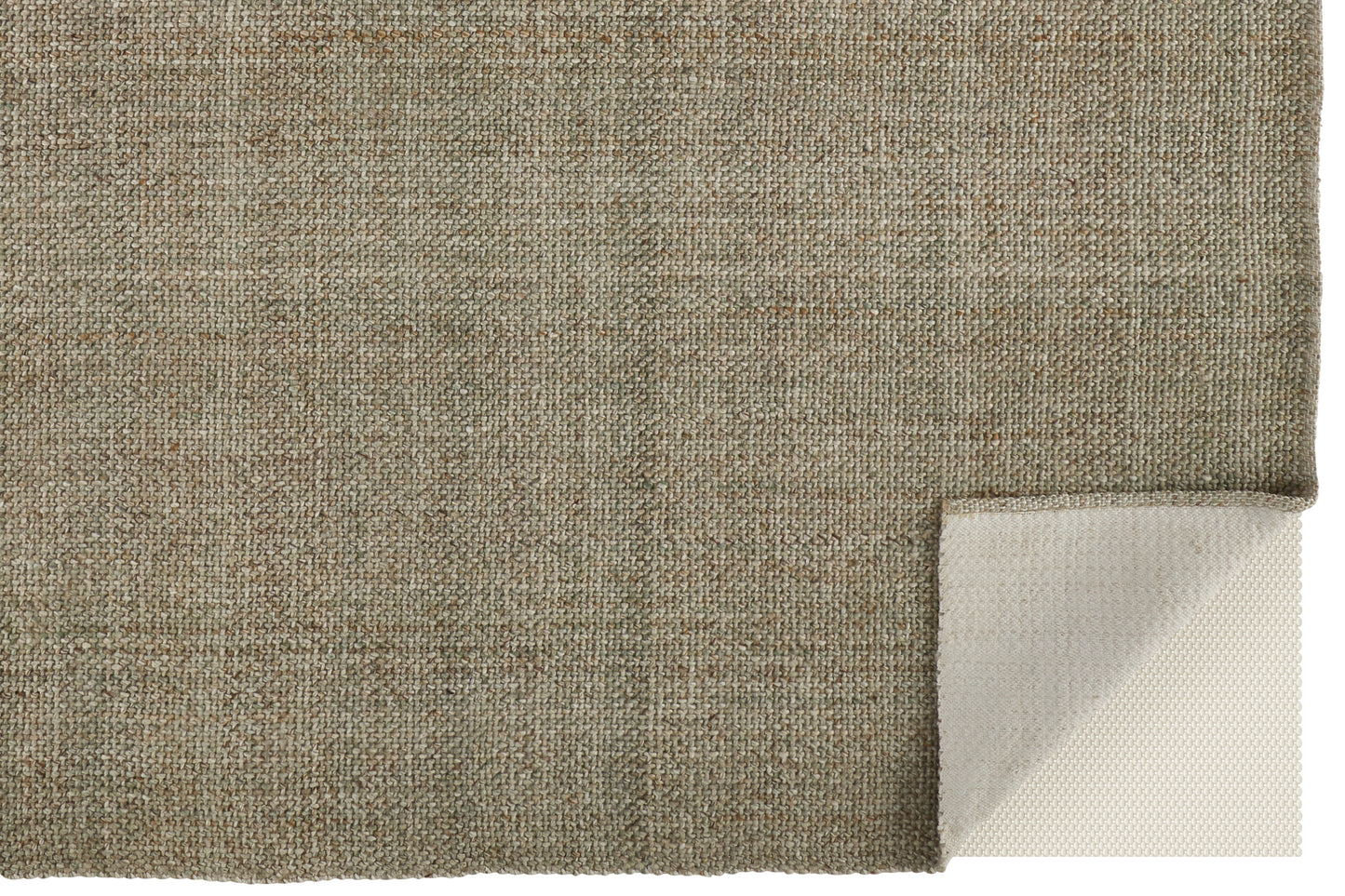 Naples Transitional/Casual/Nautical & Coastal Solid/Stripes Green/Tan - Feizy Rug