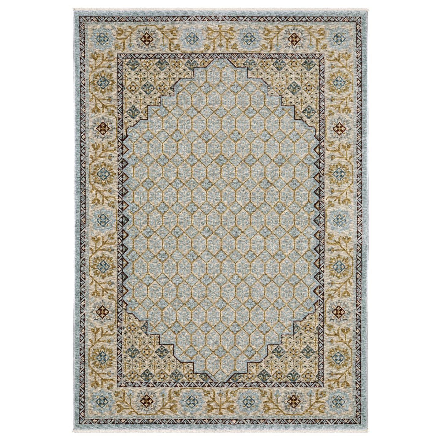 CAPELLA CAP02 Blue Rug - ORIENTAL WEAVERS
