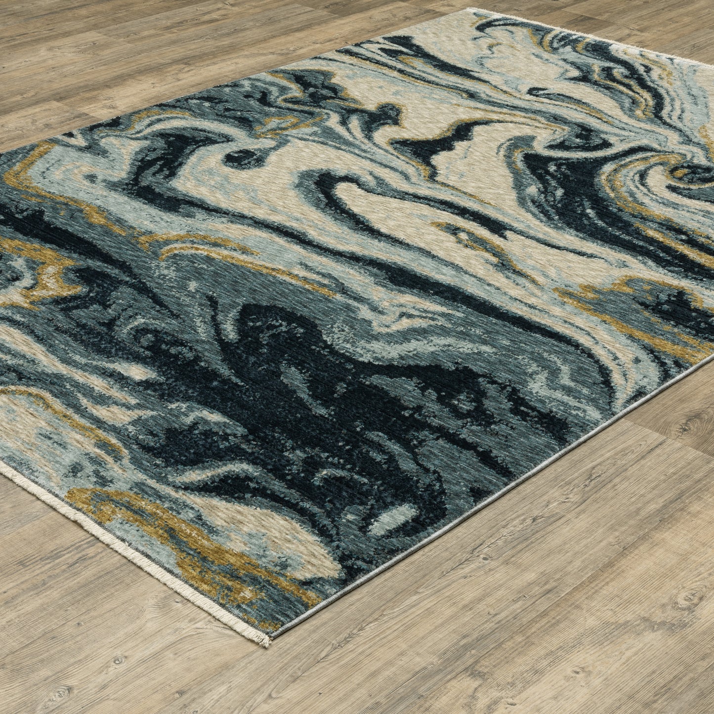 CAPELLA CAP10 Blue Rug - ORIENTAL WEAVERS