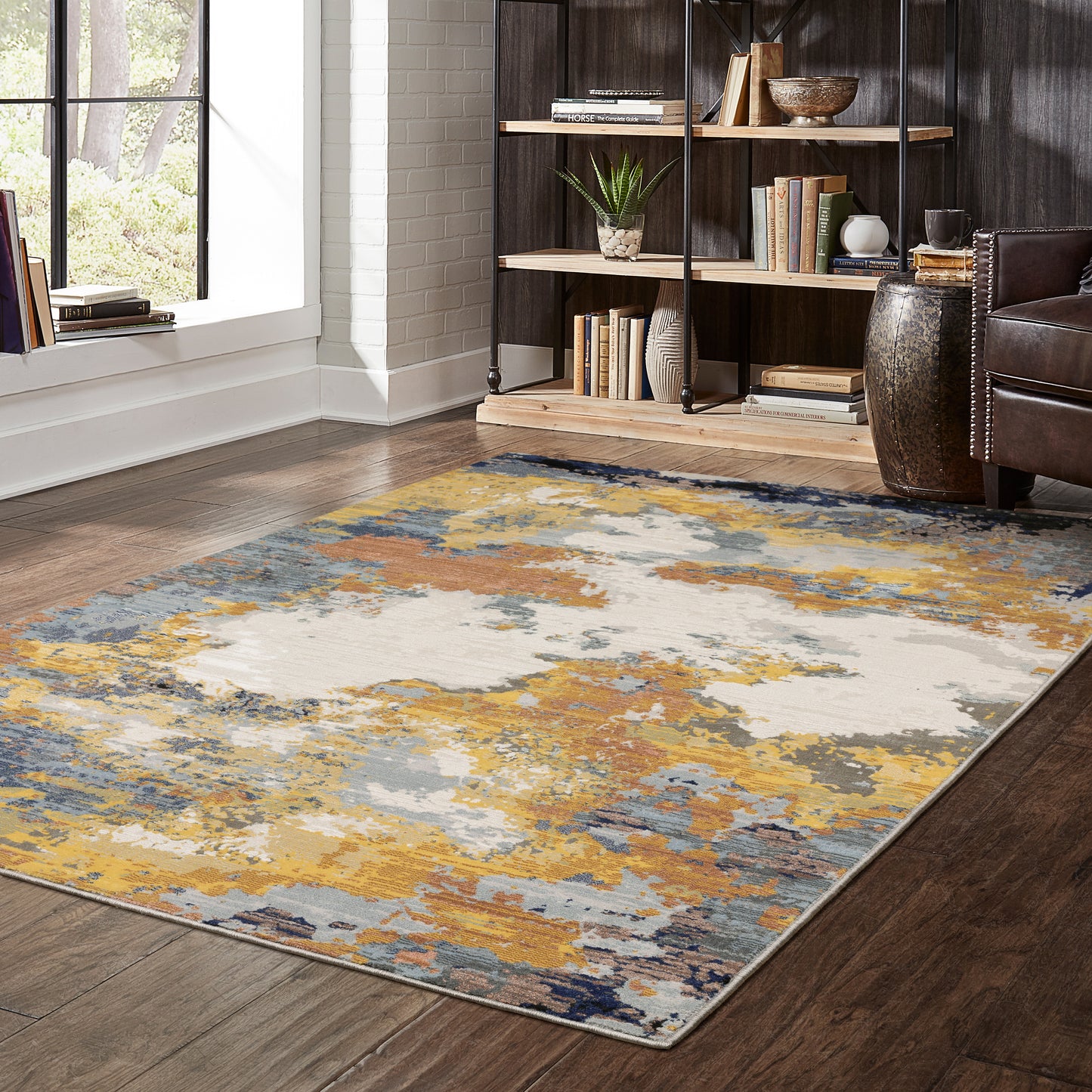 CARAVAN 530V8 Yellow Rug - ORIENTAL WEAVERS