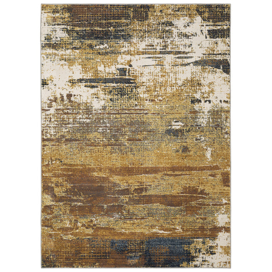 CARAVAN 8020X Gold Rug - ORIENTAL WEAVERS