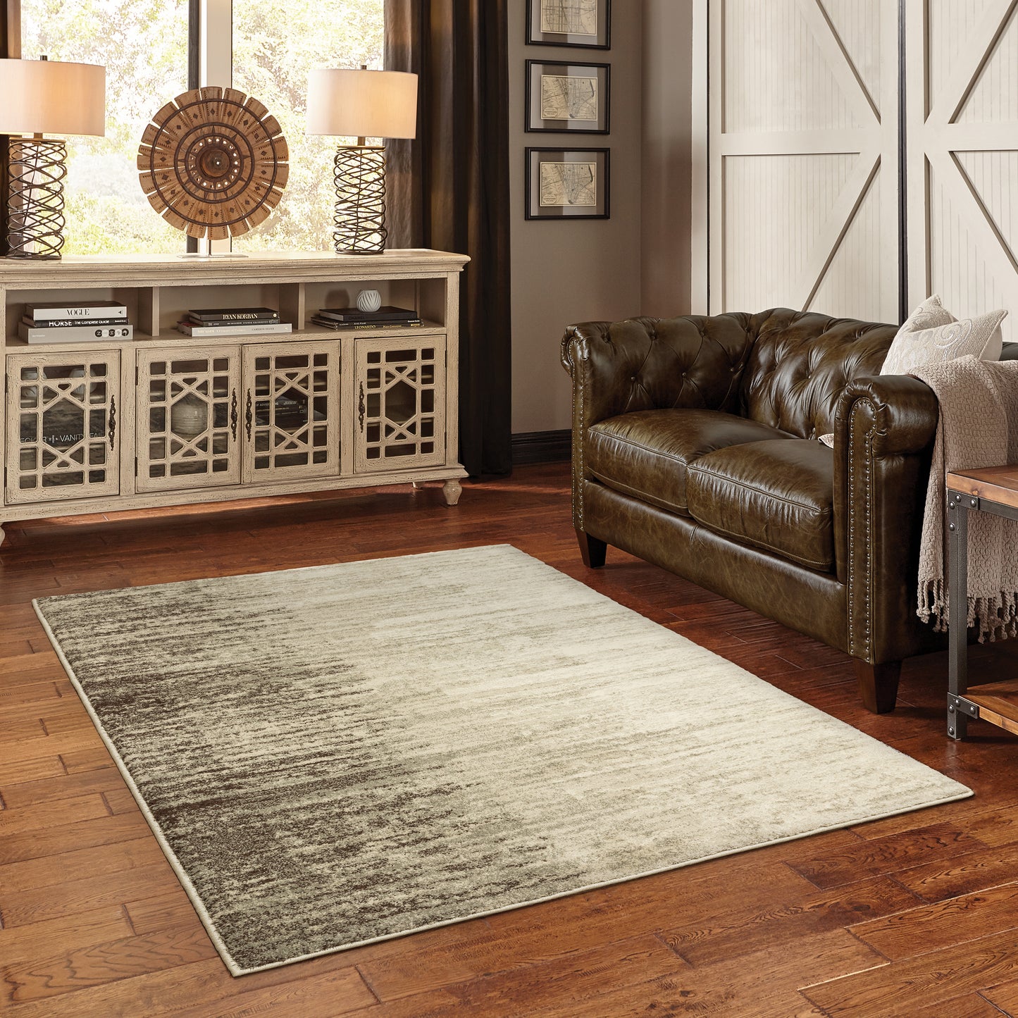 CARSON 0735A Beige Rug - ORIENTAL WEAVERS