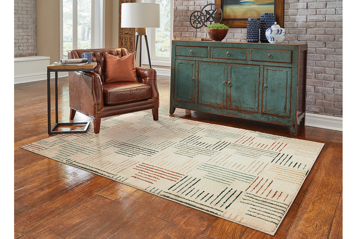 CARSON 9663A Ivory Rug - ORIENTAL WEAVERS