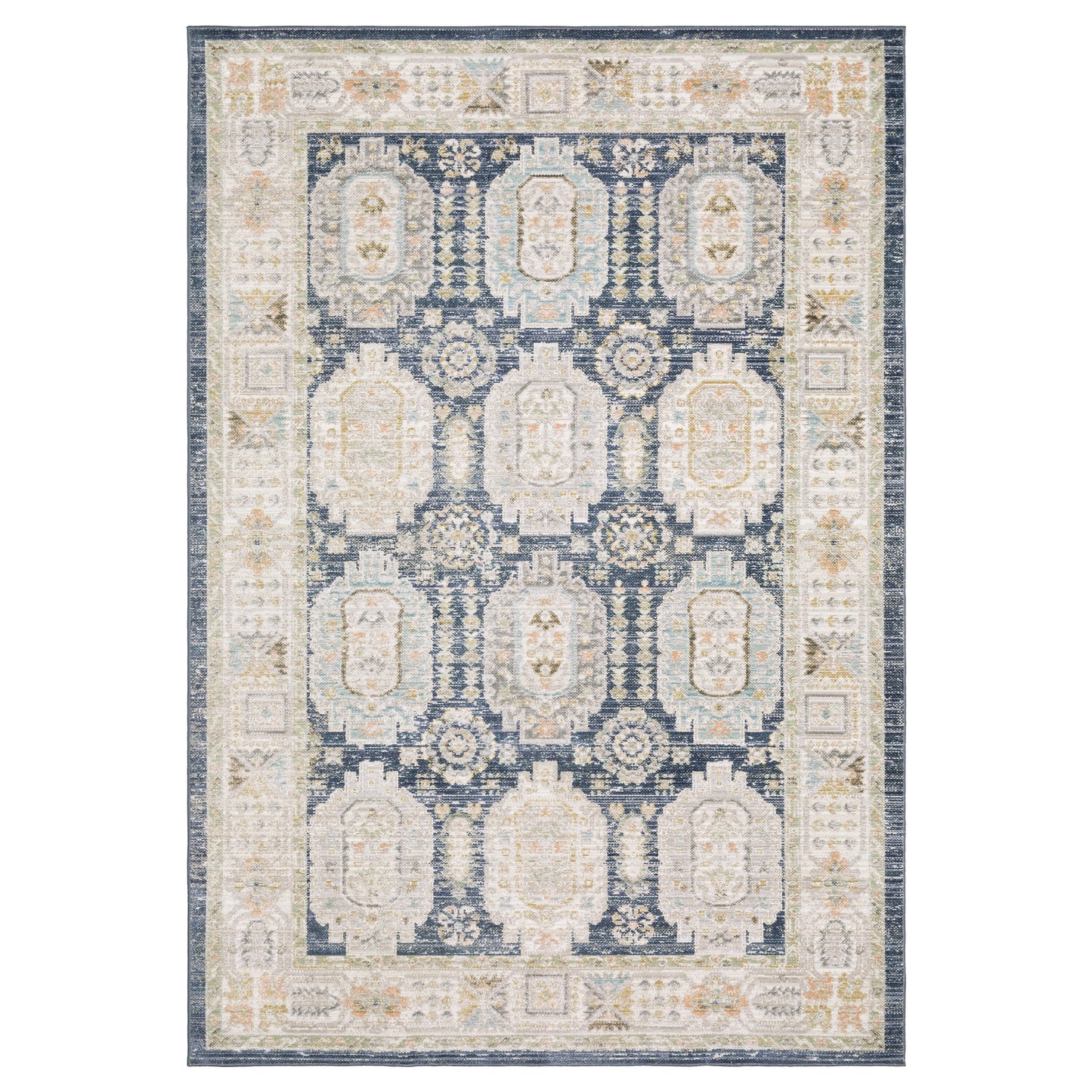 CAVETT CAV07 Blue Rug - ORIENTAL WEAVERS