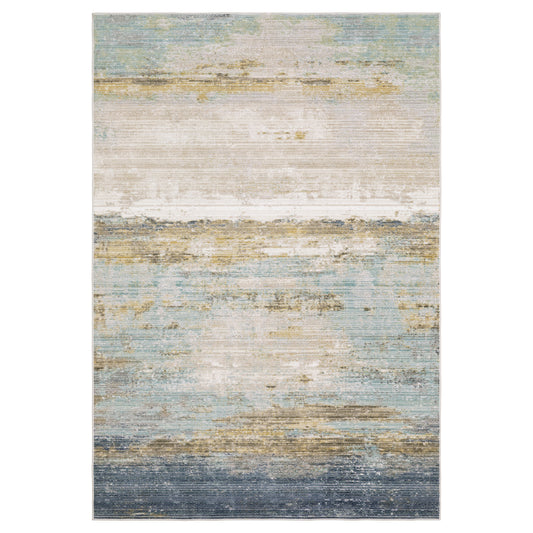 CAVETT CAV09 Blue Rug - ORIENTAL WEAVERS