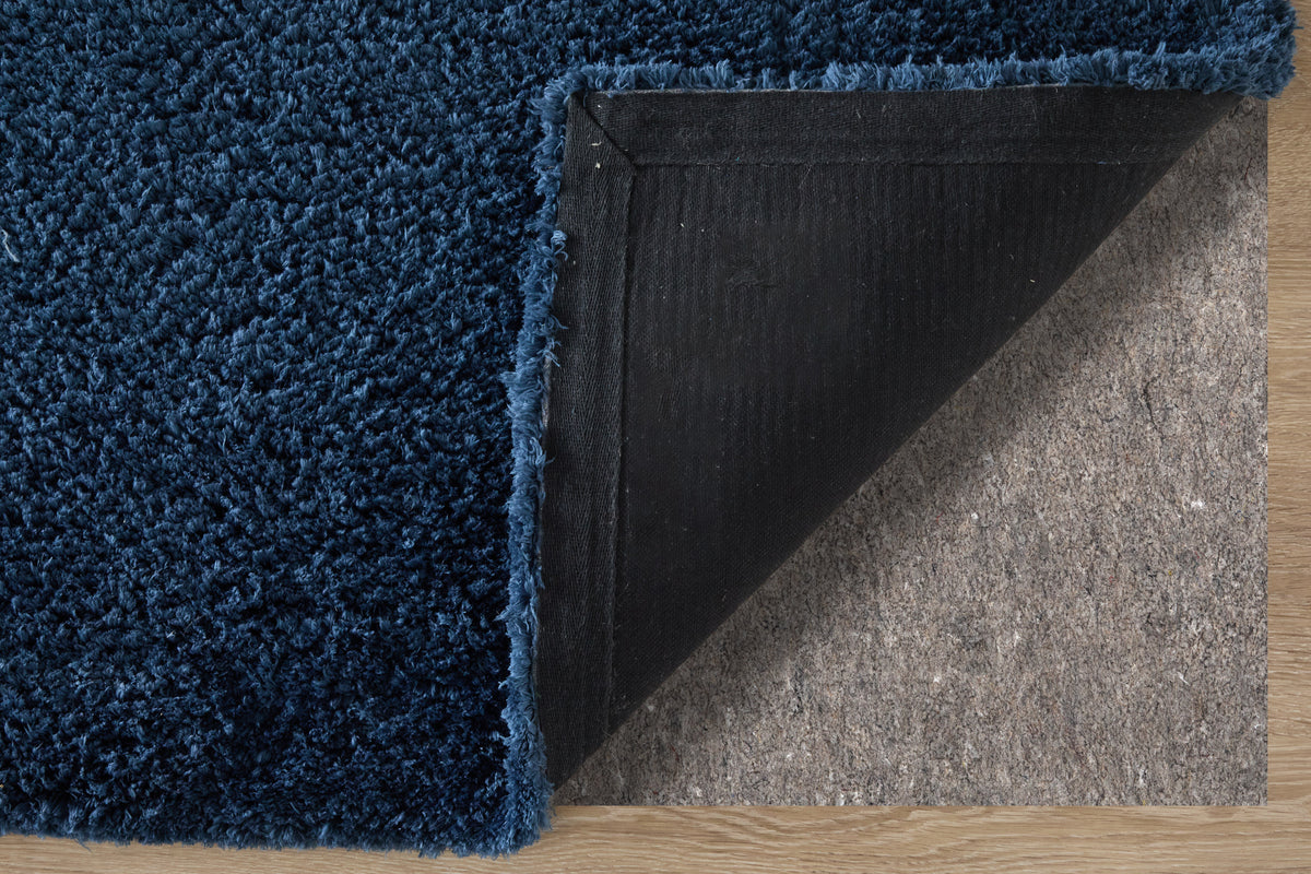 Tula Modern/Classic Solid Blue - Feizy Rug