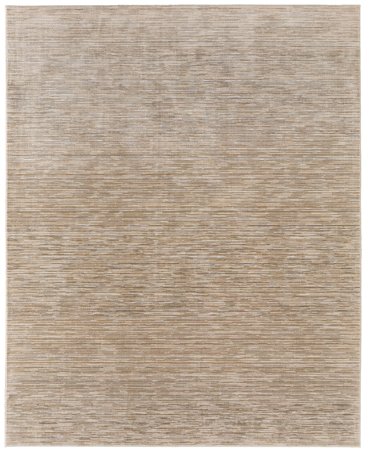 Priestley Modern Solid/Stripes Tan - Feizy Rug