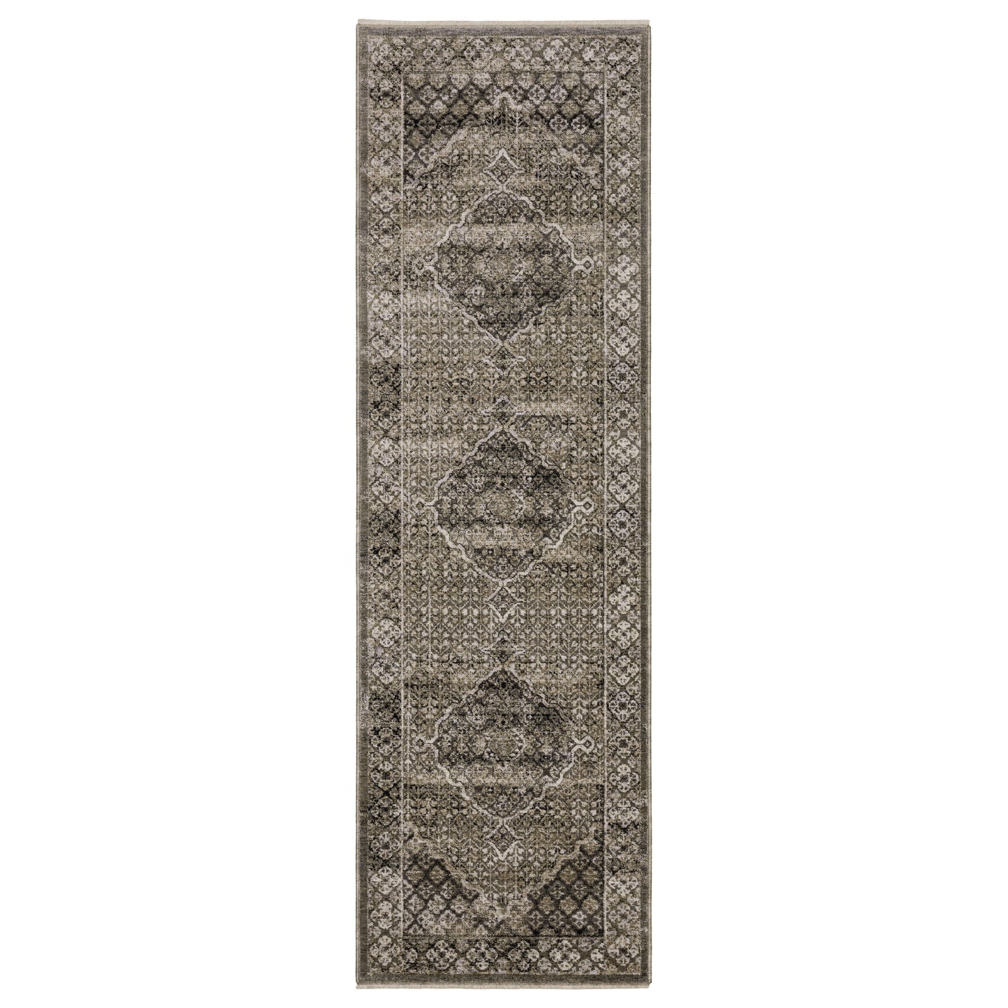 CHAMBERLAIN CH02D Grey Rug - ORIENTAL WEAVERS