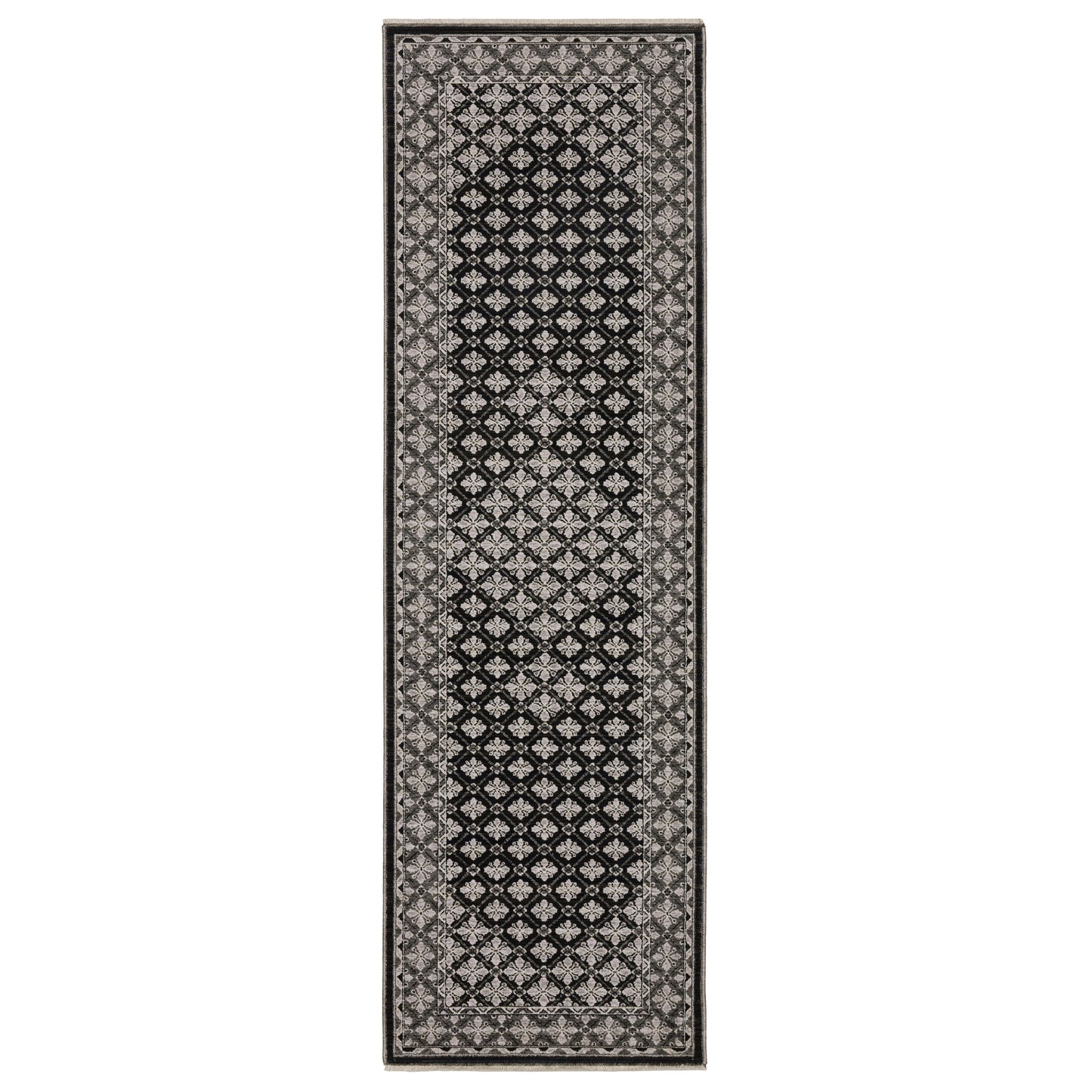 CHAMBERLAIN CH04A Black Rug - ORIENTAL WEAVERS