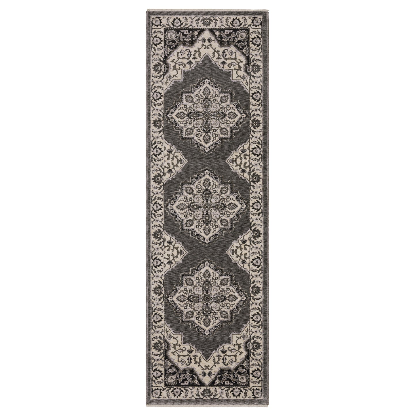 CHAMBERLAIN CH05A Grey Rug - ORIENTAL WEAVERS