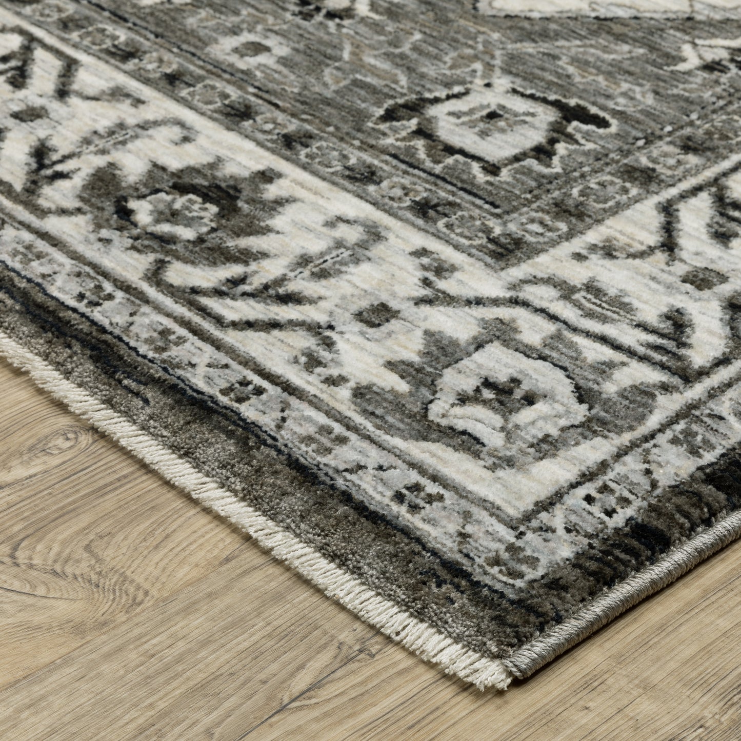 CHAMBERLAIN CH05C Charcoal Rug - ORIENTAL WEAVERS