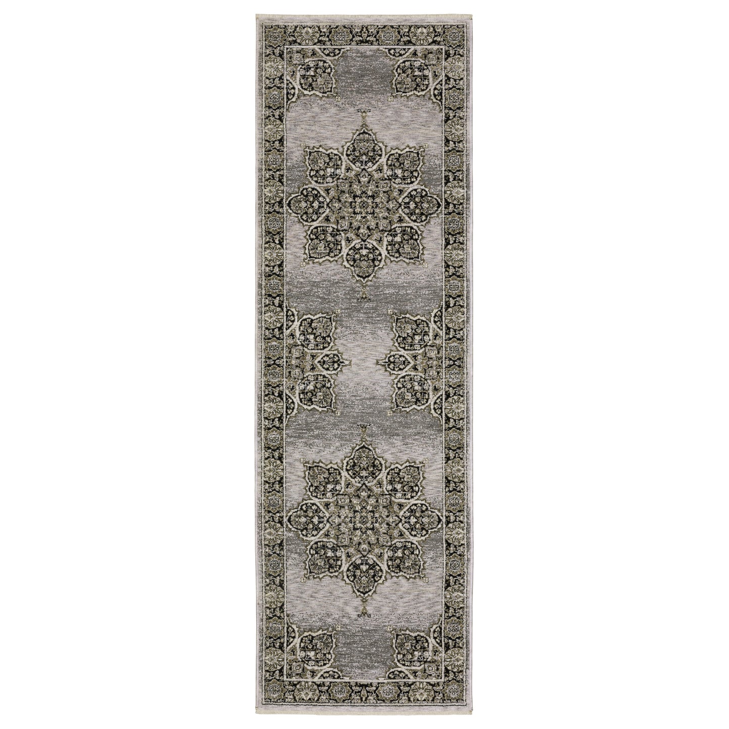 CHAMBERLAIN CH11L Grey Rug - ORIENTAL WEAVERS
