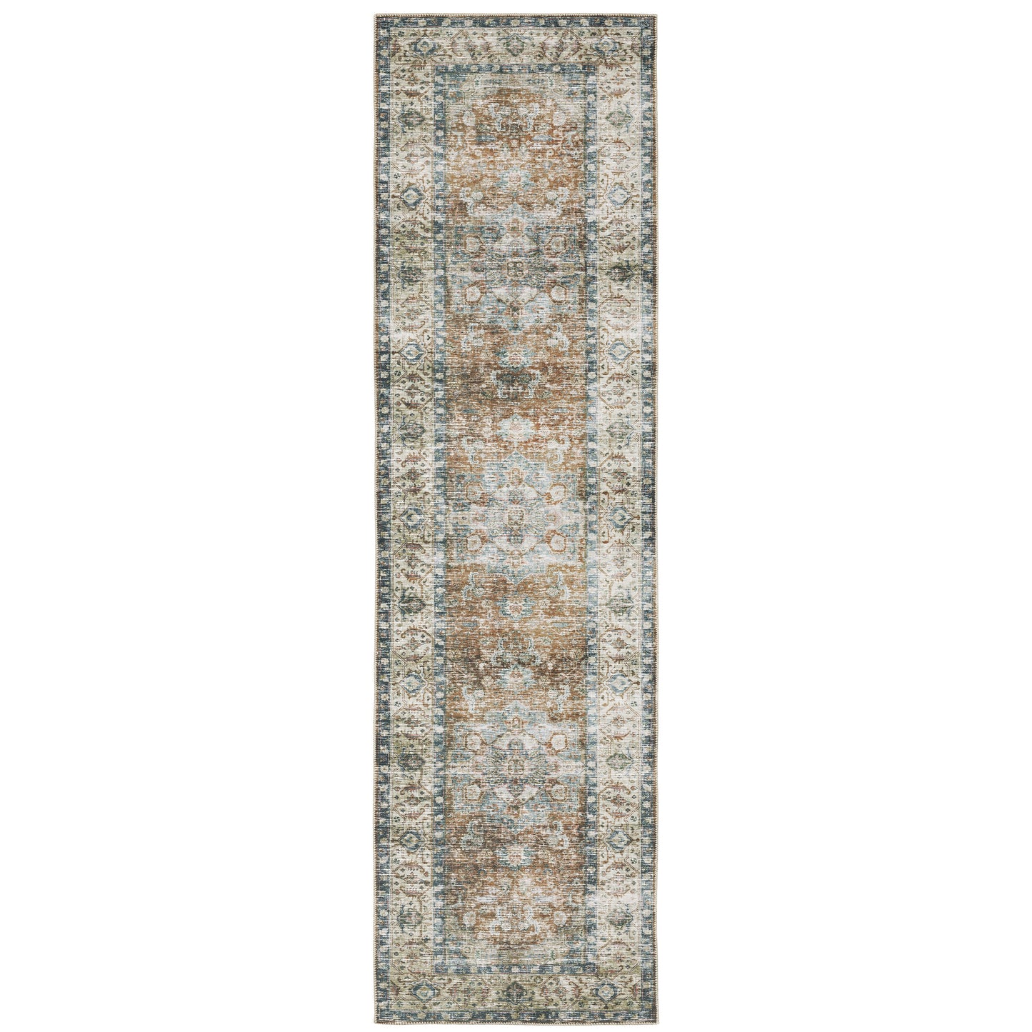 CHARLESTON CHA02 Blue Rug - ORIENTAL WEAVERS