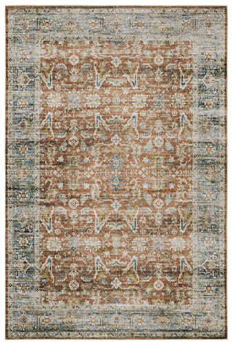 CHARLESTON CHA04 Rust Rug - ORIENTAL WEAVERS