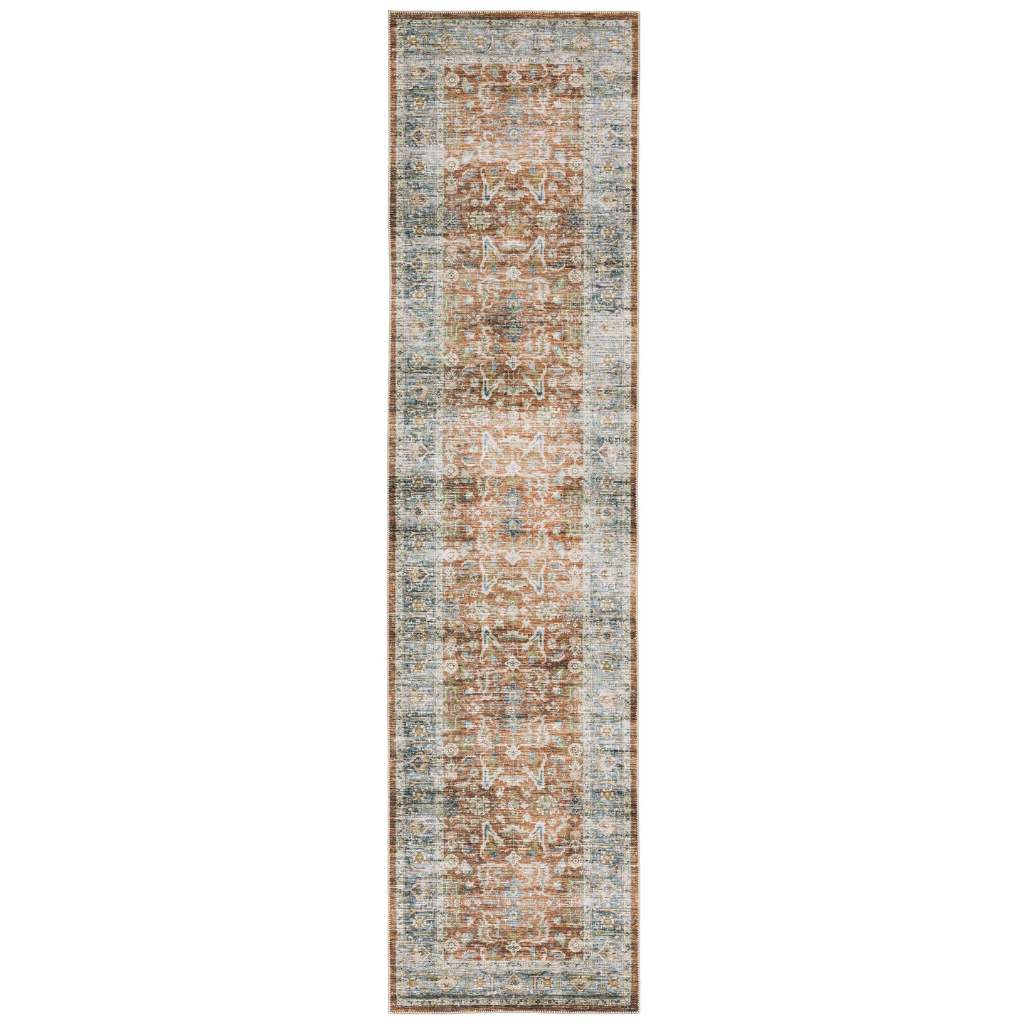 CHARLESTON CHA04 Rust Rug - ORIENTAL WEAVERS