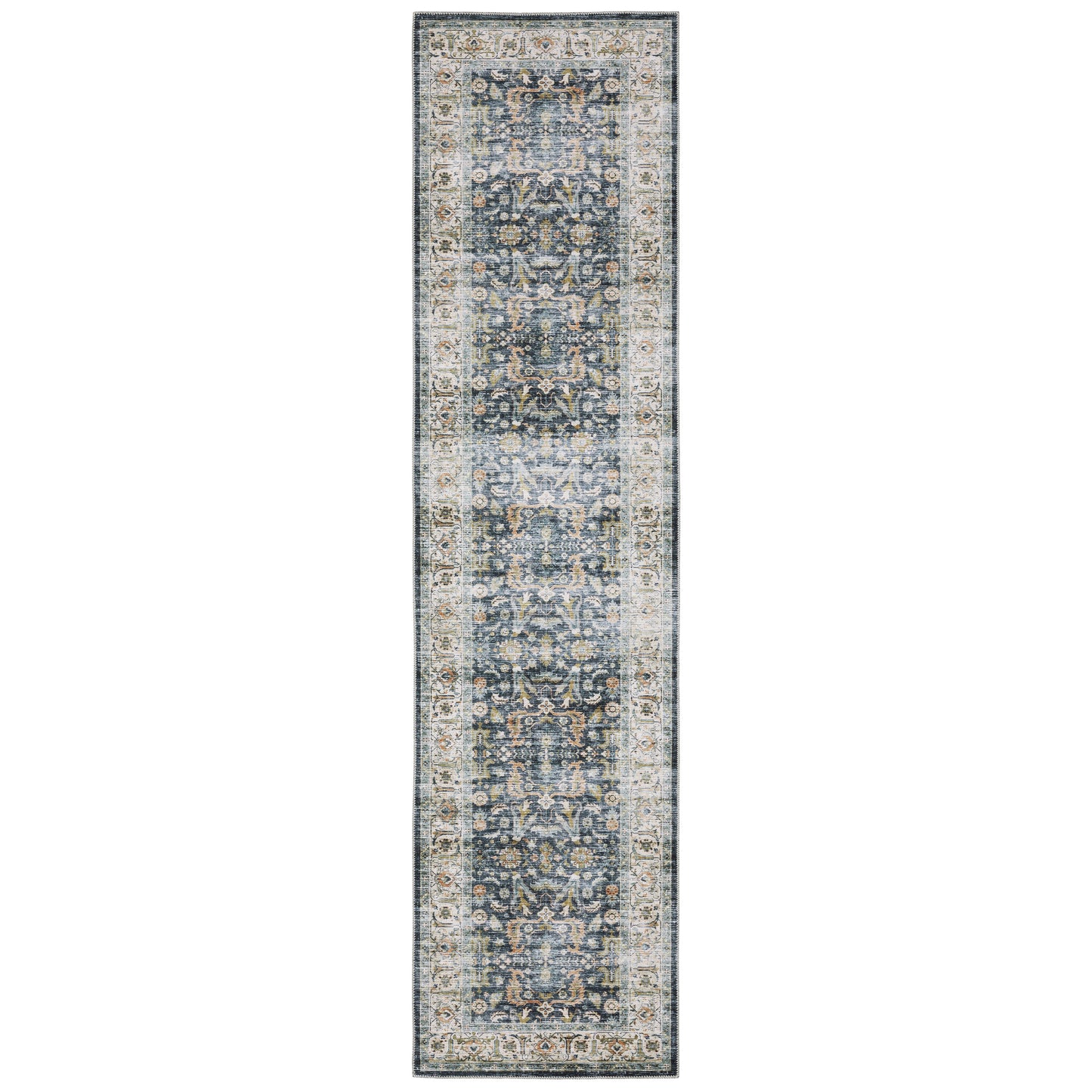 CHARLESTON CHA05 Blue Rug - ORIENTAL WEAVERS