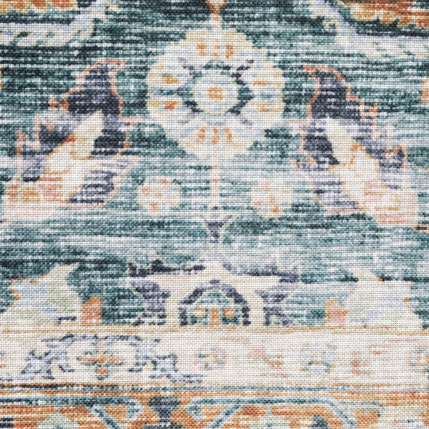 CHARLESTON CHA06 Blue Rug - ORIENTAL WEAVERS