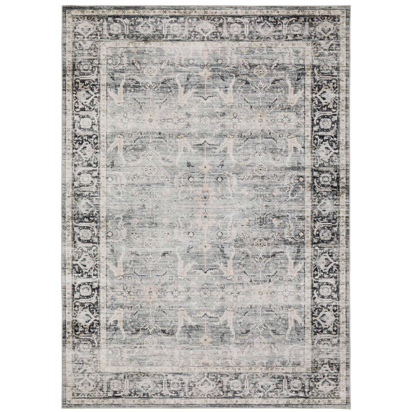 CHARLESTON CHA07 Charcoal Rug - ORIENTAL WEAVERS