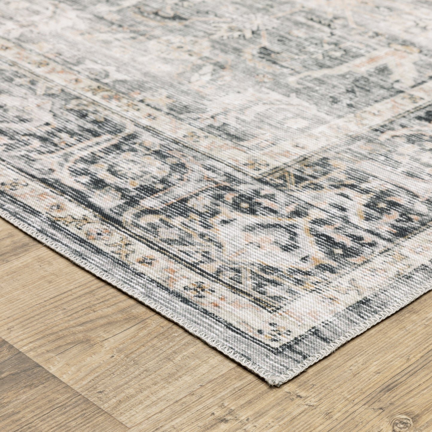 CHARLESTON CHA07 Charcoal Rug - ORIENTAL WEAVERS