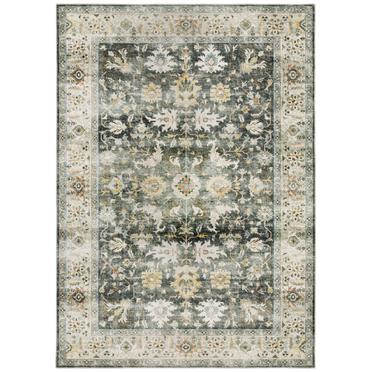 CHARLESTON CHA09 Charcoal Rug - ORIENTAL WEAVERS