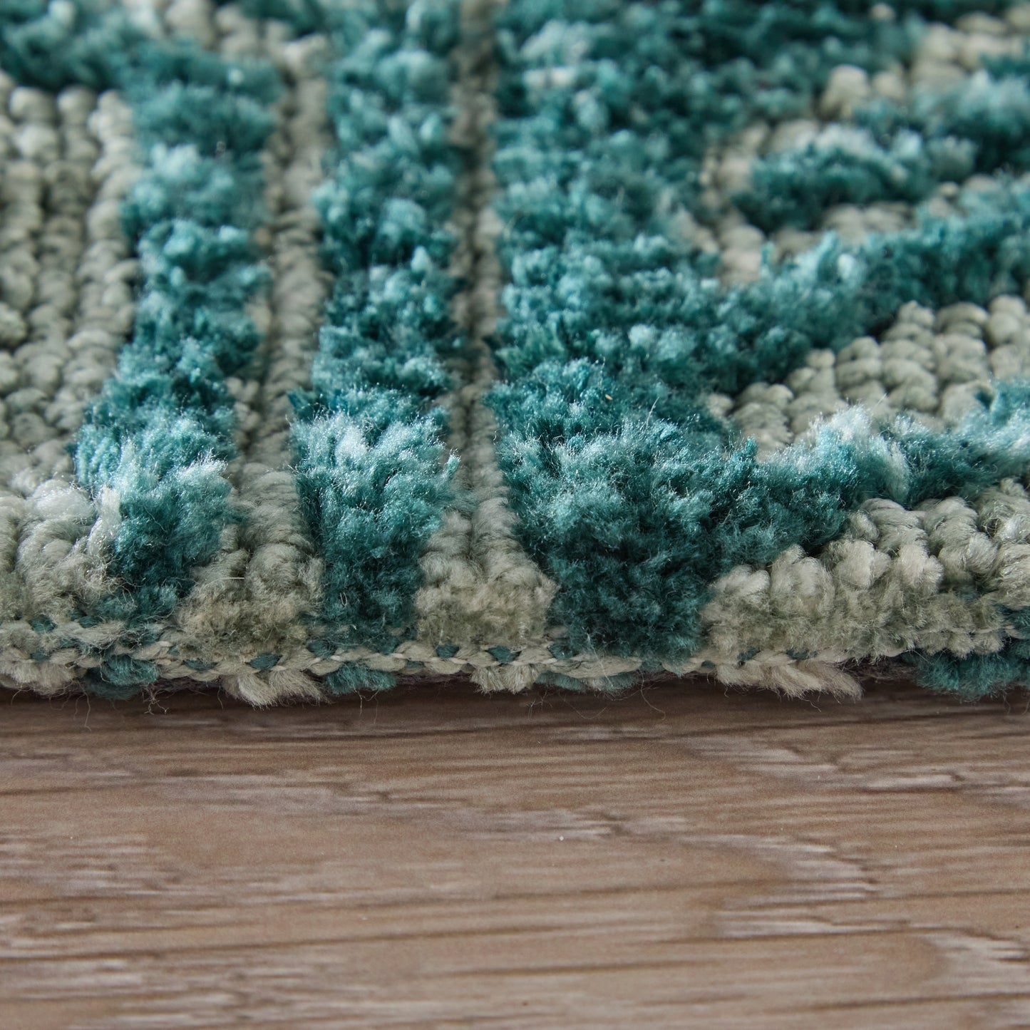 Colton Modern/Industrial Geometric/Abstract Blue - Feizy Rug