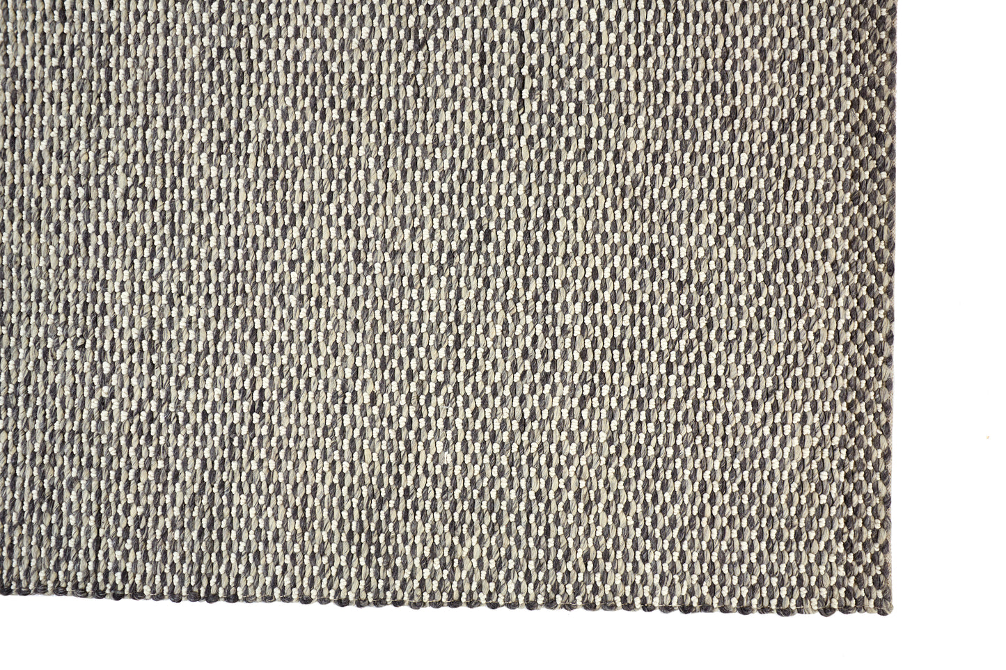 Berkeley Transitional/Scandinavian Solid Gray/Ivory - Feizy Rug