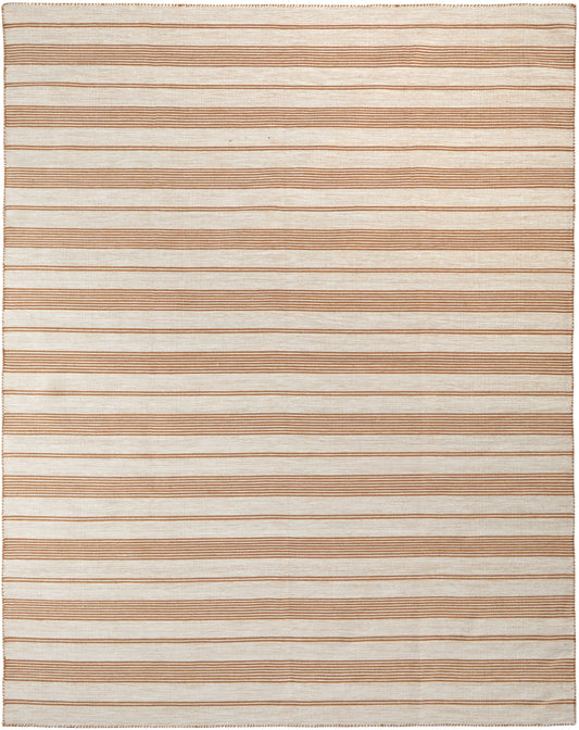 Duprine Transitional/Casual/Nautical & Coastal Ivory/Taupe/Brown Accent Rug