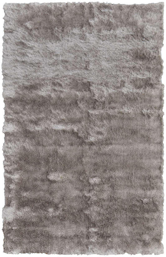 Indochine Modern/Luxury & Glam/Casual Gray/Silver Area Rug
