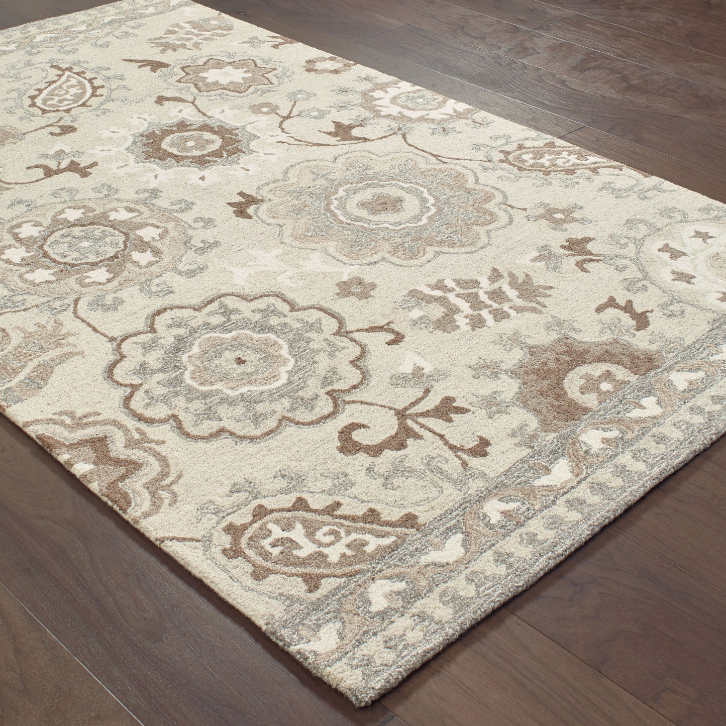 CRAFT 93005 Ivory Rug - ORIENTAL WEAVERS